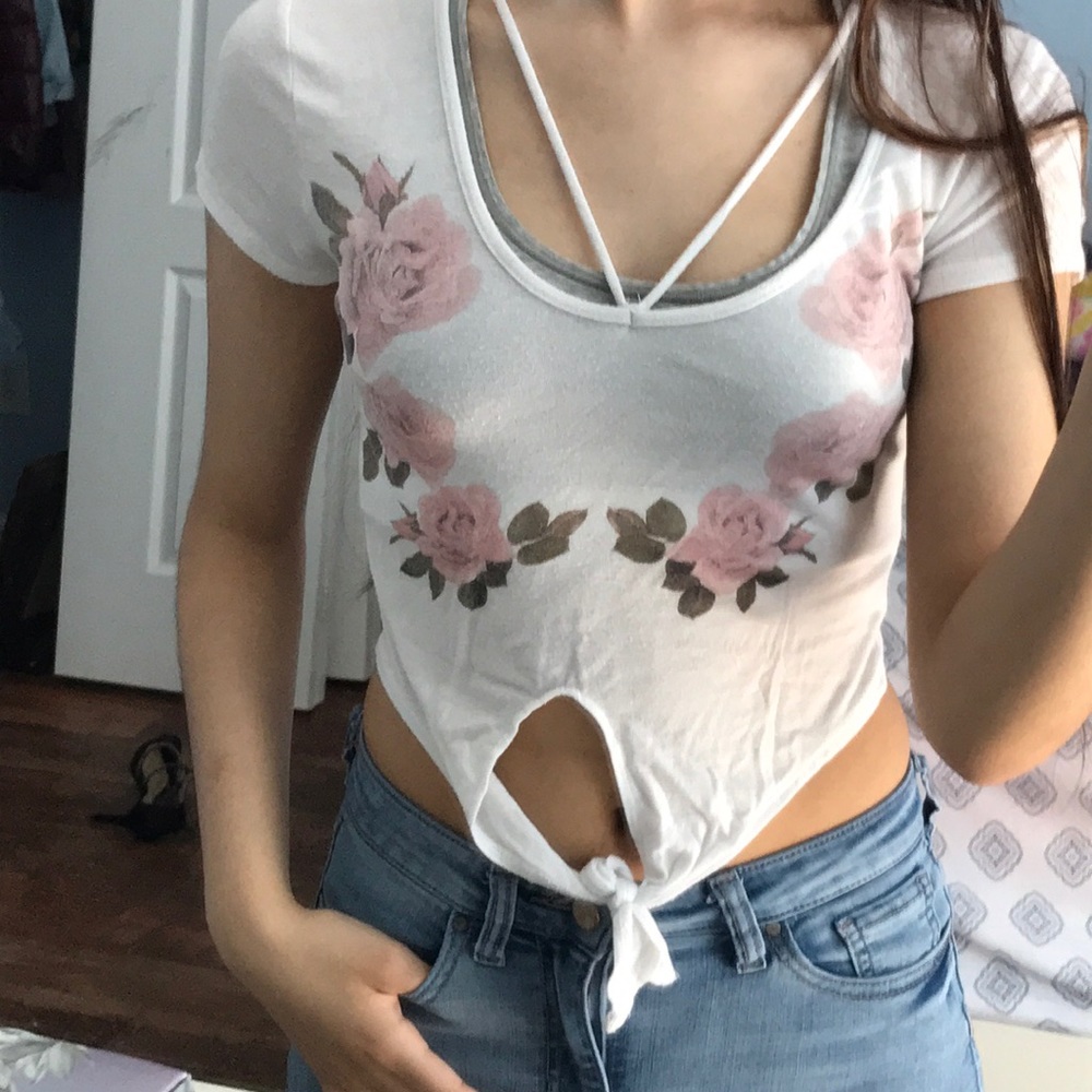 Crop top shirt